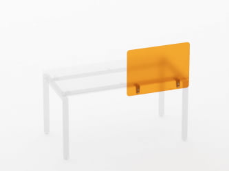 Экран (пластик) Deka 8.14.07 Оранжевый-2305 (без крепления)