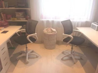 Кресло оператора Chairman 696 white TW-12 Серое