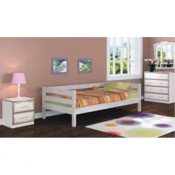 Кровать без основания Глория 200х90 Белый античный