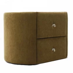 Тумба Капри в ткани Tiffany Beige