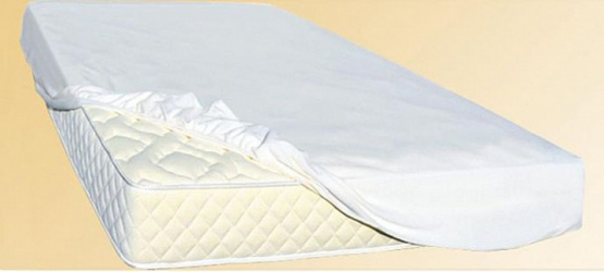 Чехол хлопок (бязь) Нега на синтепоне, стеганый 90*190