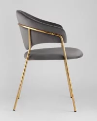 Стул мягкий Эвита Серый