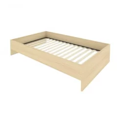 Кровать с ортопедическим основанием без изголовья LIGHT С-К-120 Акация Лорка