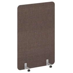 Перегородка на металлических опорах, на роликах R-line soft AP.R-120-180 Romeo-04