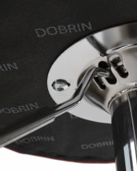 Табурет барный DOBRIN BRUNO Бордовый велюр MJ9-43