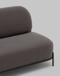 Диван Стоун ткань букле темно-серый