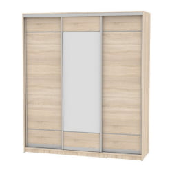 Шкаф-купе Б-220х200х60-1(ДСС-Д7Д8Д7) / B-220х200х60-1(ДСС-D7D8D7)