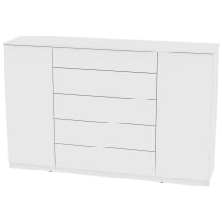 Комод Калисто(К26)1147х1802х468ПУСХтоОПЕН(Белый) / Калисто(K26)1147х1802х468PUSHtoOPEN(Белый)