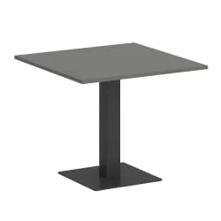 Стол журнальный квадратный HOME OFFICE VR.SP-5-90.2 Металлик/Антрацит металл