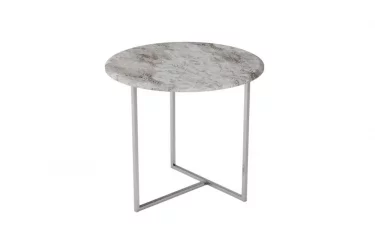 Придиванный столик Альбано Белый мрамор