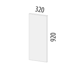 Панель боковая верхняя (лев/прав) Бостон 104.94