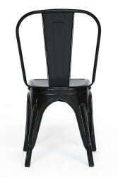 Стул LOFT CHAIR (mod. 012) металл, 45*35*85см, черный/black vintage