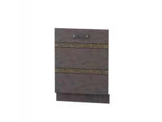 Панель для посудомоечной машины на 600мм Бруклин 101.69 Антрацит