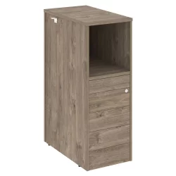 Тумба 5 ящиков ТИП-ОН завершающая, правая ОНИКС О.Р-ТВ-5ТИП(Р) Тиквуд Темный / TIP-ON ONIX O.R-TV-5TIP(R)