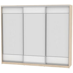 Шкаф-купе Б-230х270х60-2(ДСС-Белый-Д8Д8Д8) / B-230х270х60-2(ДСС-Белый-D8D8D8)