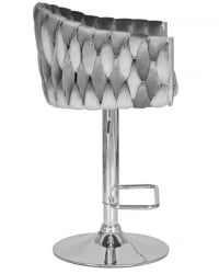 Стул барный DOBRIN MARCEL (серый велюр (MJ9-75)) 2 шт