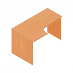 Стол письменный угловой У.РС2-14 Бук светлый левый