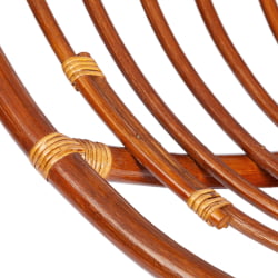 Кресло-качалка PAPASAN/ПАПАСАН w 23/01 B /без подушки/ 115х78х104 см, Pecan (орех)