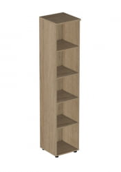 Шкаф для документов узкий Р.П-1 Серый