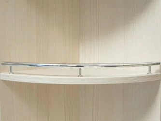 Шкаф торцевой (лев/прав) Графит 74.18 Сосна Астрид /Ваниль