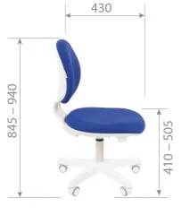 Детское кресло CHAIRMAN KIDS 108 Красный