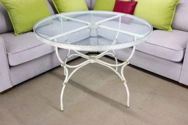 Маленький обеденный стол Прованс круглый d-1100мм h-750мм