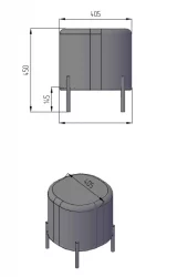 Пуф малый Gawaii Розовый