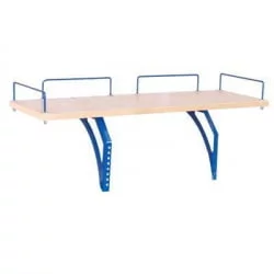 Полка задняя к столу Polka_z 1/750 (Polka_z 7/750) Клен Синий