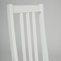 Стул SWEDEN / 1 шт. в упаковке Многослойная фанера, 40*42*98 см, white, ткань темно-серая (150)