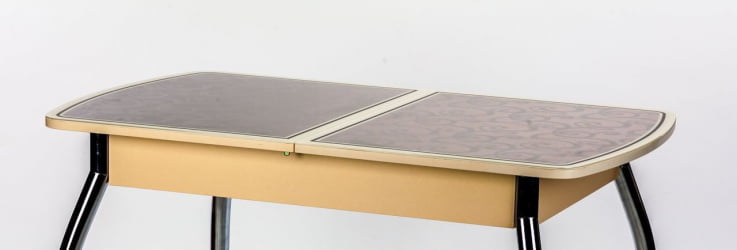 Столешница Чикаго КЗ (6191) крем,завитки бронза