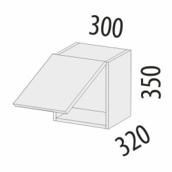 Антресоль (с системой плавного закрывания) Бруклин 101.106.1