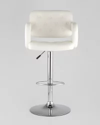 Барный стул Бентли PU-кожа Белый