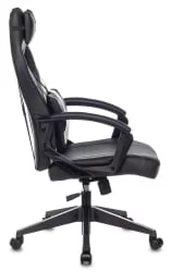 Геймерское кресло Бюрократ ZOMBIE DRIVER Черный-белый