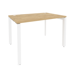 Стол рабочий на П-образном м/к ONIX O.MP-SP-2.8 Тиквуд Светлый/Белый