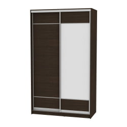 Шкаф-купе Б-230х135х60-1(Венге-Д7Д8) / B-230х135х60-1(Венге-D7D8)