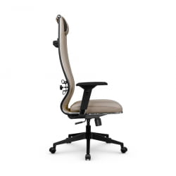 Кресло руководителя МЕТТА L 1m 50M/4D Infinity Easy Clean (MPES) Комплект 6 Темно-бежевое