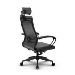 Кресло офисное МЕТТА Комплект 34, Основание 17832 Комплект 4 Серое