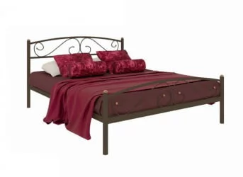 Кровать Вероника Plus 1200х1900 Коричневая