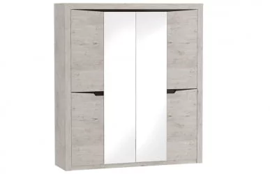 Шкаф для одежды 4-дверный Соренто 01 Дуб бонифаций
