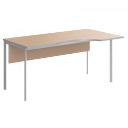 Стол эргономичный IMAGO-S CA-2SD(L/R) клен алюминий