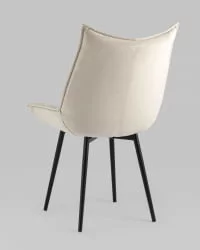 Стул обеденный Осло велюр Бежевый