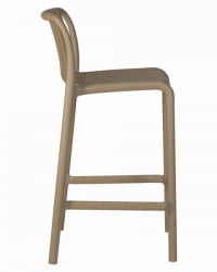 Стул полубарный ДОБРИН CХЛОЕ (бежевый) 4 шт / DOBRIN CHLOE