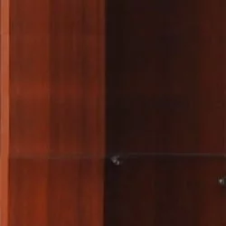 Шкаф-витрина угловой Гармония-4 (Итальянский орех)