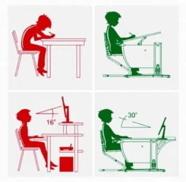 Стол-трансформер Parta 1/75 Белый Красный