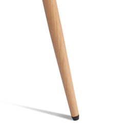 Металлический стул CHILLY (mod. JSC-220) Велюр/металл , 44,5х52,5х88 см, Coral (коралловый) HLR44 / натуральный