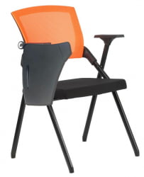 Кресло с пюпитром Сеат М2001П Оранжевый/Черный / Seat M2001P