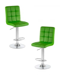 Стул барный DOBRIN KRUGER (зеленый) 2 шт
