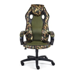 Кресло RACER GT MILITARY кож/зам/ткань, хаки/хаки, TW 28
