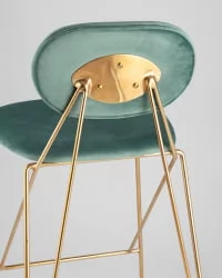 Стул полубарный Элис Мятный