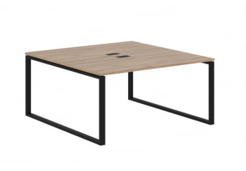 Бенч-система ЕДИС ЕКВСТ 1516 Дуб Денвер светлый Черный / EDIS EQWST